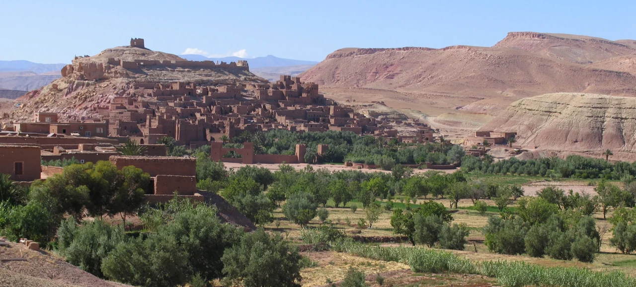 Aït Ben Haddou landscape